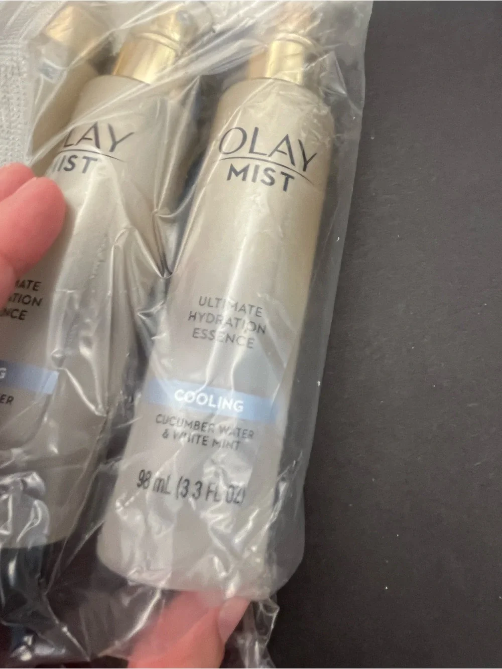 OLAY Mist Ultimate Hydration Essence Spray - Metallic Gold Bottles (3 Pack)